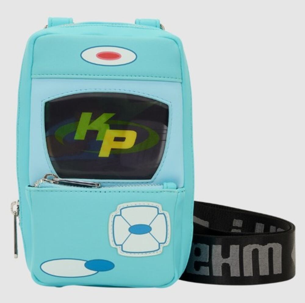 Loungefly Disney Kim Possible Kimmunicator Lenticular Sling Crossbody Bag | NWT